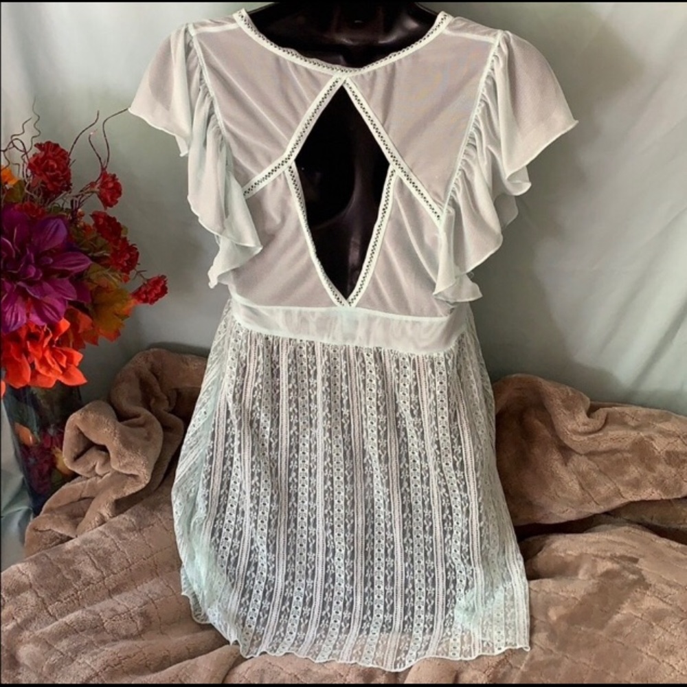 Betsey Johnson Lace Baby Doll Chemise - Picture 2 of 9